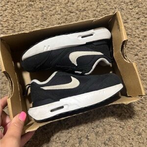 Nike Black and White Air Max Sneakers